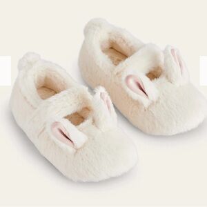 Kids Boden Bunny Slippers NWT